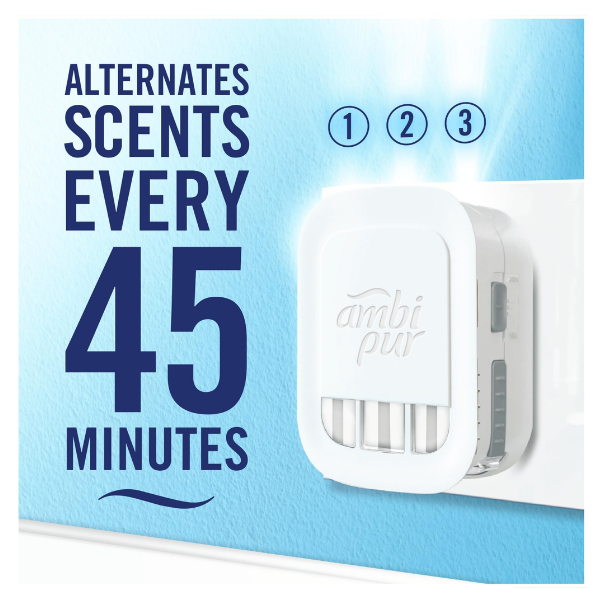  Febreze 3Volution Plugin Starter Kit & 20ml Refill - Alpine Escape x3 Full Case 